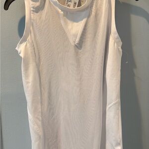 Electric Yoga White Sleeveless Blouse